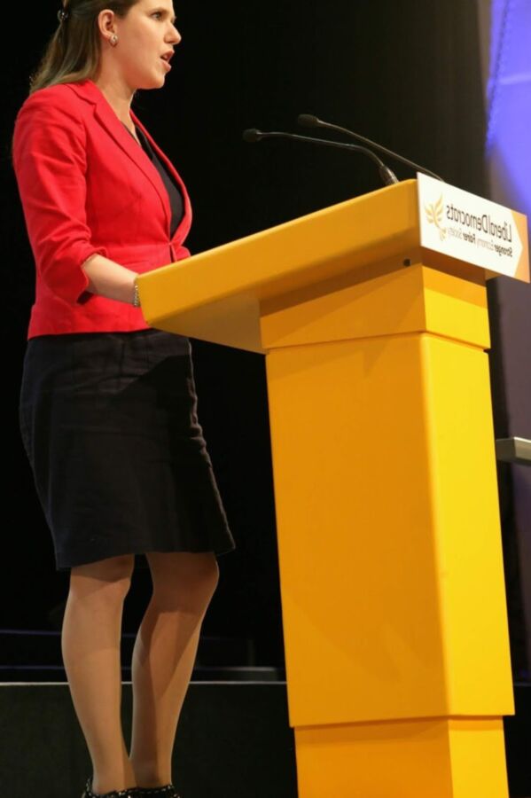 UK Liberal Socialist Political Cunt Jo Swinson in Tights 8 of 10 pics