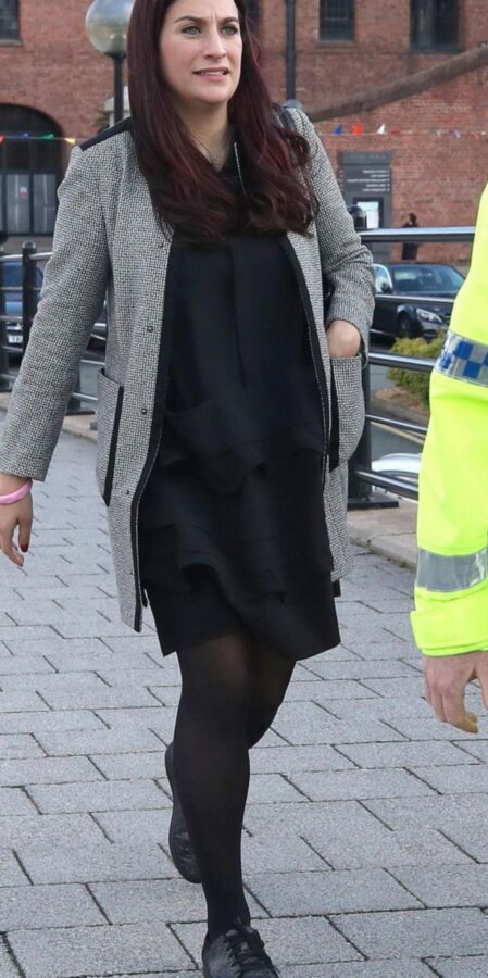UK Liberal Socialist Political Jew Cunt Luciana Berger in Tights 11 of 15 pics