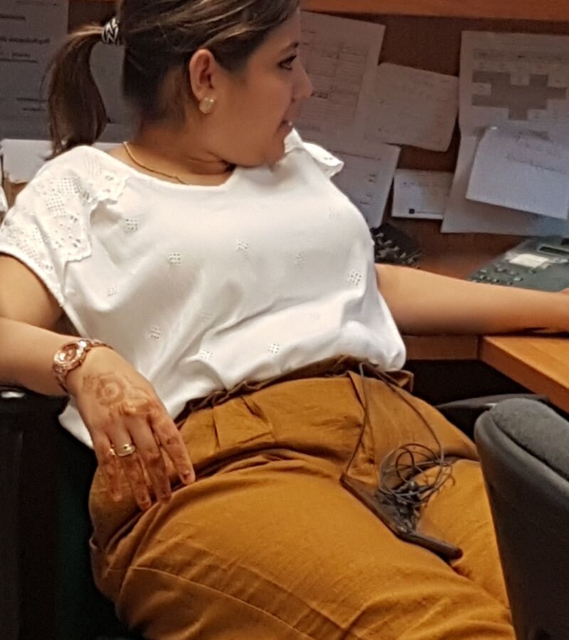 Teen arab coworker with juicy ass and VPL (candid) 2 of 19 pics