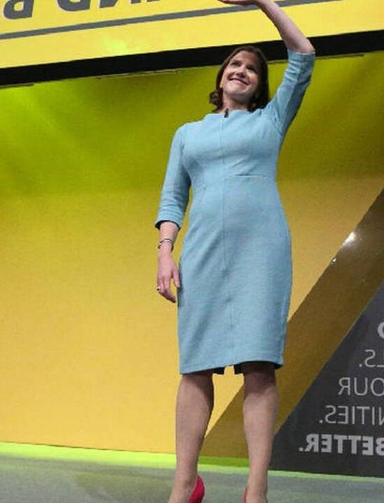 UK Liberal Socialist Political Cunt Jo Swinson in Tights 5 of 10 pics