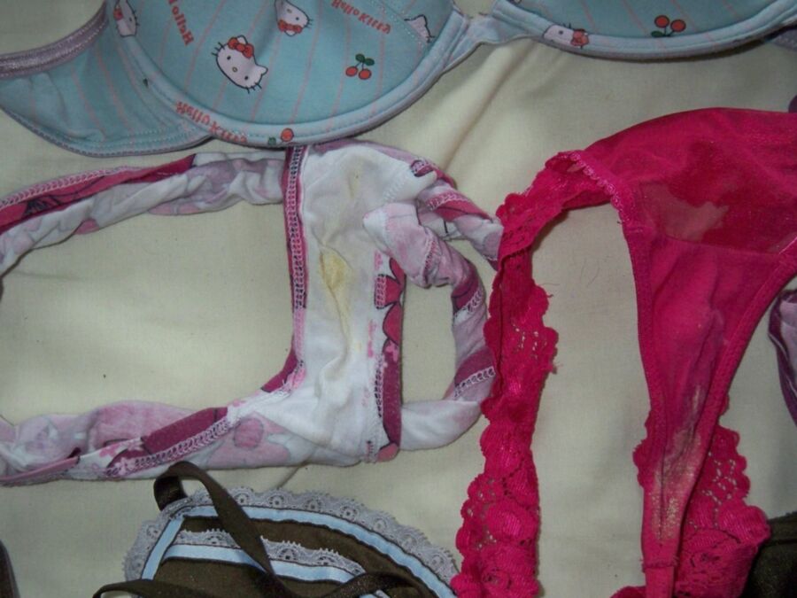 Another smelly selection of used panties 8 of 100 pics