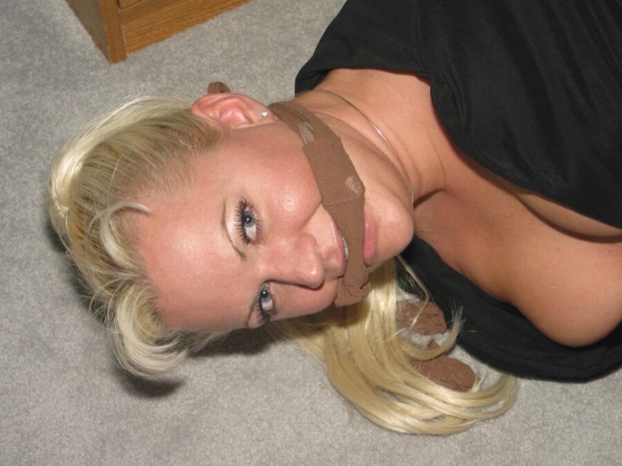 Clarissa Doll - Bound And Hogtied On Floor 23 of 35 pics