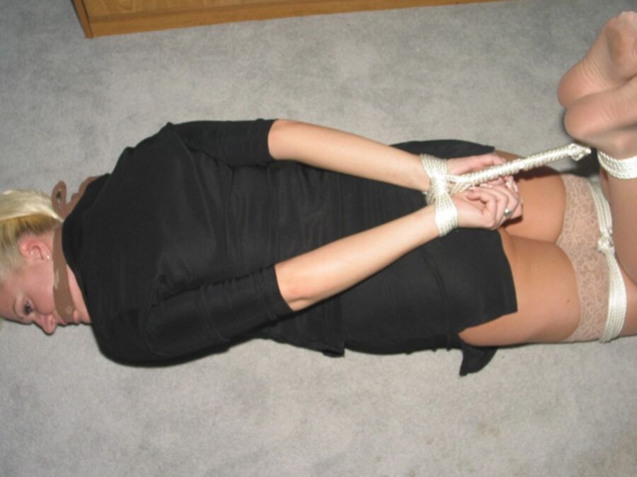 Clarissa Doll - Bound And Hogtied On Floor 20 of 35 pics