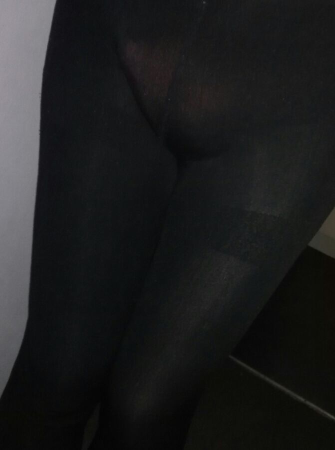 Her leggins and red panties 21 of 30 pics