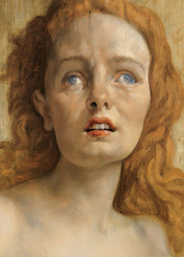 Redhead erotic paining by John Currin  8 of 11 pics