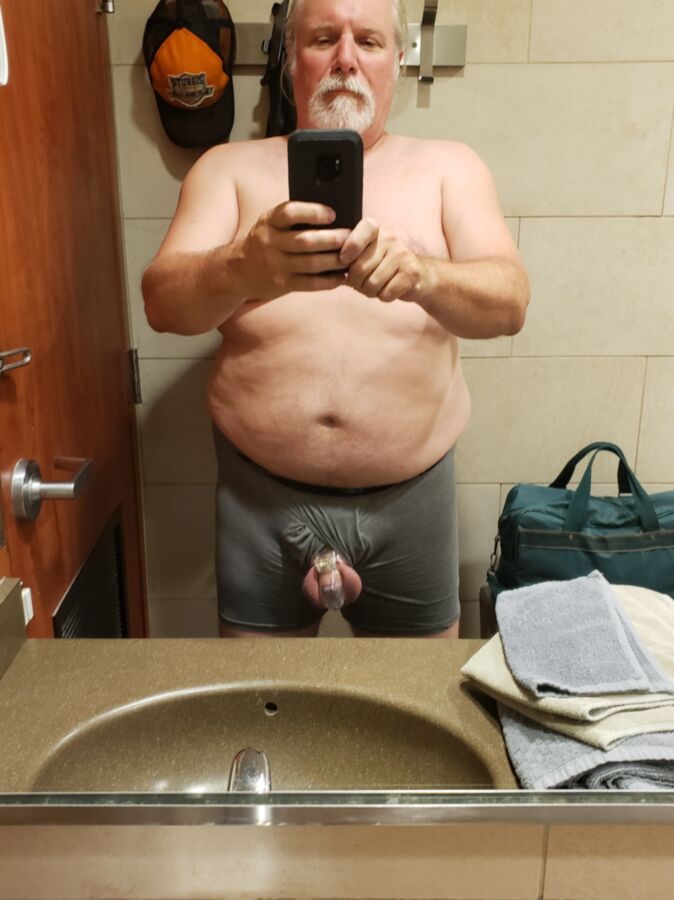 fat fag in chastity 15 of 17 pics