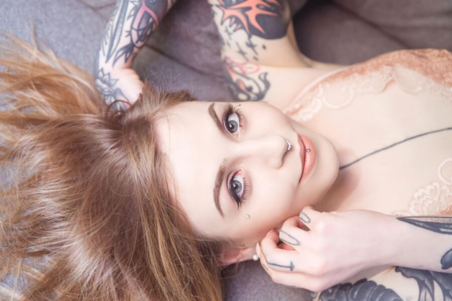 Suicide Girls - Emylie - Cotton Candy Heart 13 of 51 pics