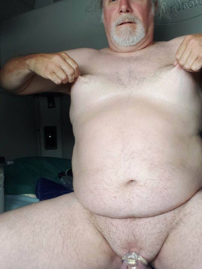fat fag in chastity 13 of 17 pics