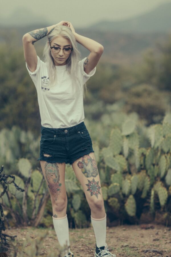 Suicide Girls - Ivory - Desert Rain 1 of 55 pics