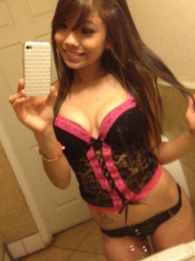 Cute hairy asians taking selfie 3 of 4 pics