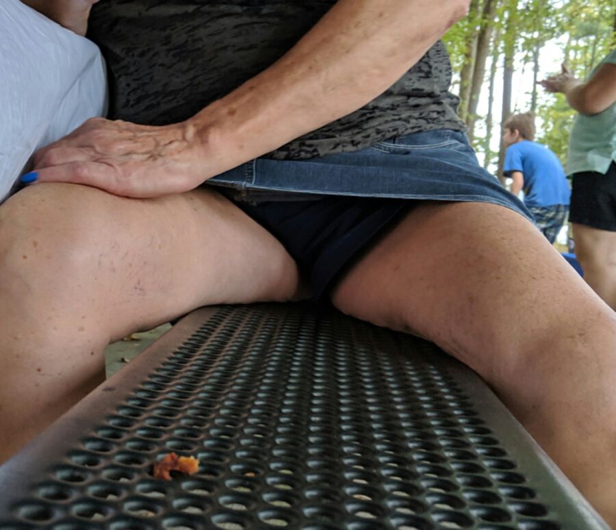 Granny upskirt 6 of 17 pics