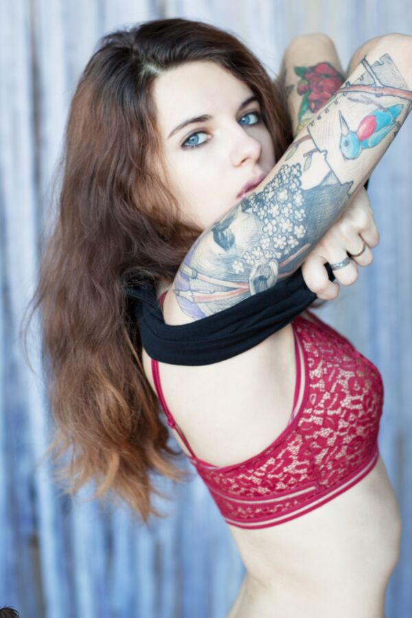 Suicide Girls - Jases - Crimson Rain 9 of 60 pics