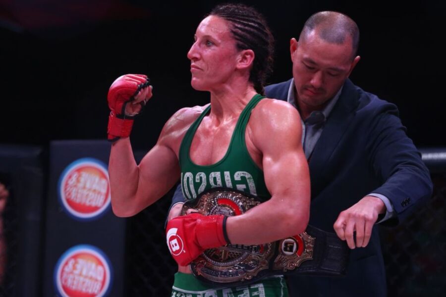 BELLATOR MMA featherweight champion JULIA "The Jewel" BUDD 19 of 21 pics