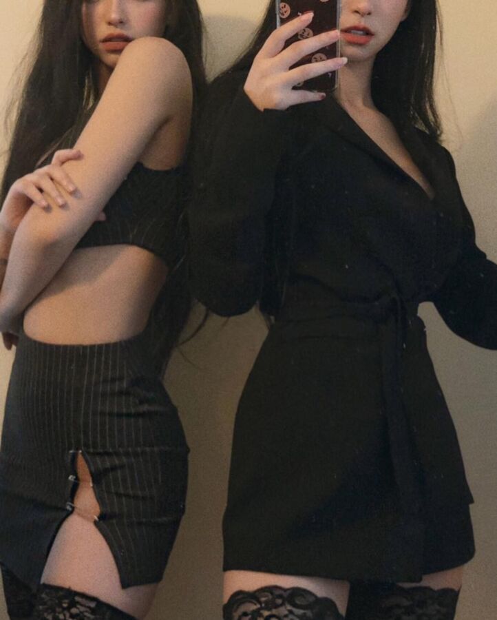 Fuckpig twins are perfect dolls for you to empty your balls into 18 of 226 pics