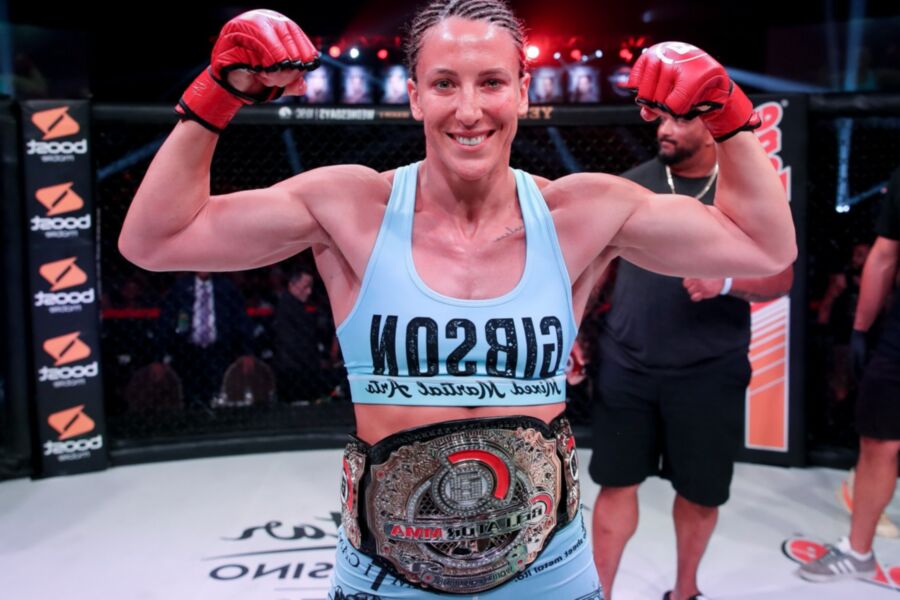 BELLATOR MMA featherweight champion JULIA "The Jewel" BUDD 11 of 21 pics