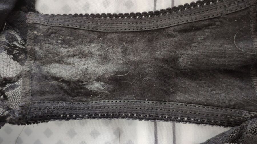 More of her used underwear with stains and one pic of her 12 of 16 pics