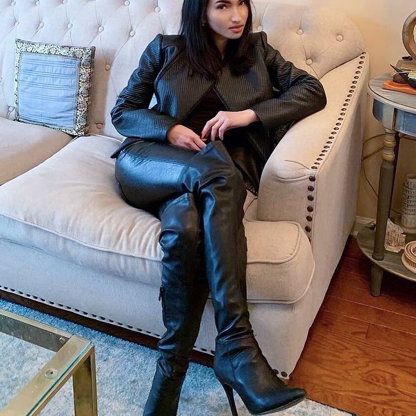 otk boots and shiny pants 12 of 80 pics