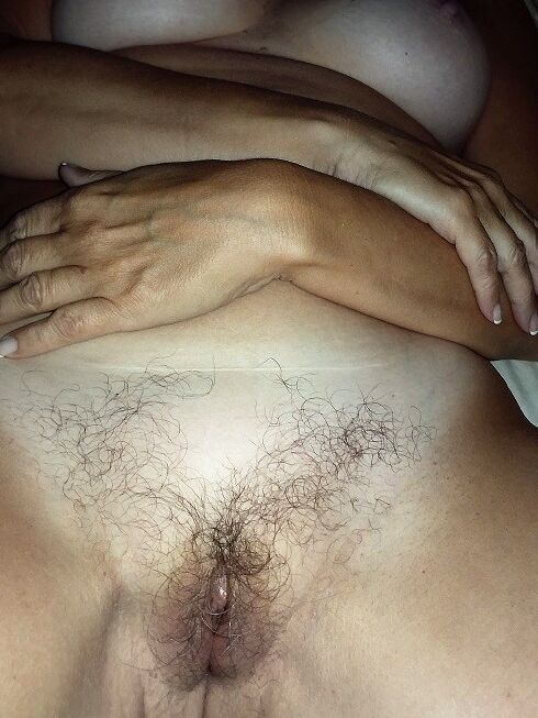  slut wife Barbaras patchy hairy over used milf cunt 8 of 15 pics