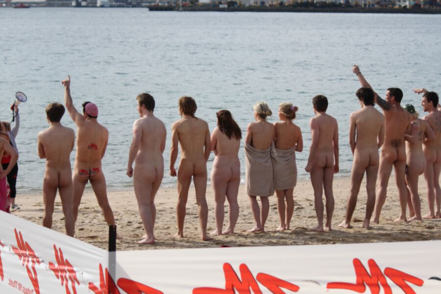 ......SWIM TEAM  NAKED INITIATION 21 of 57 pics