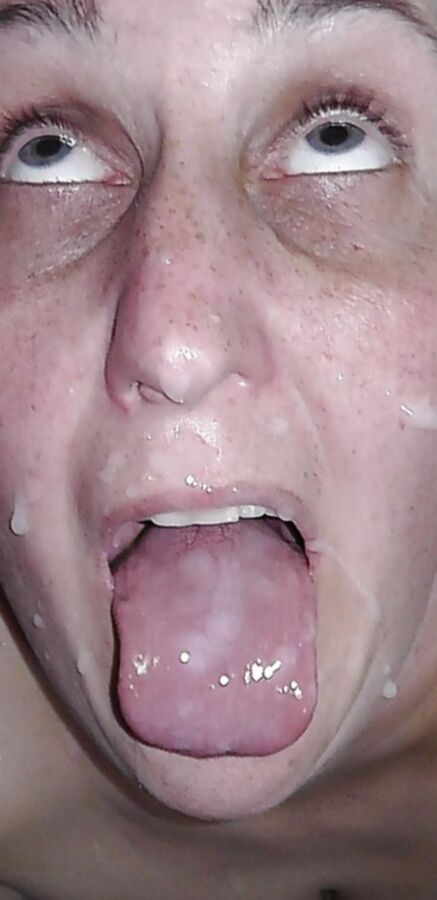 ADDICTED TO CUM CUTE BABES SPERM FACE COVERED BUKKAKE  6 of 50 pics