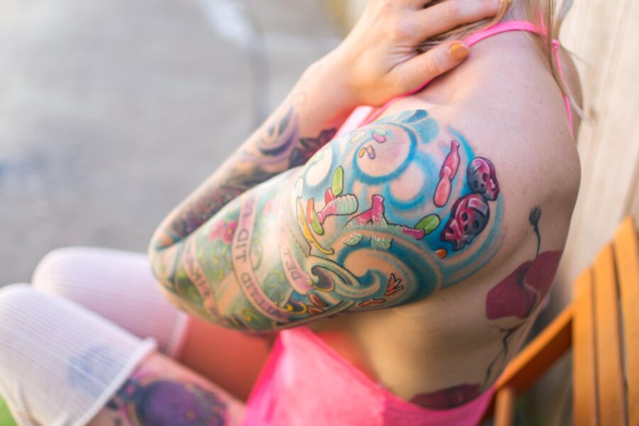 Suicide Girls - Cigno - Hot Pink 8 of 58 pics