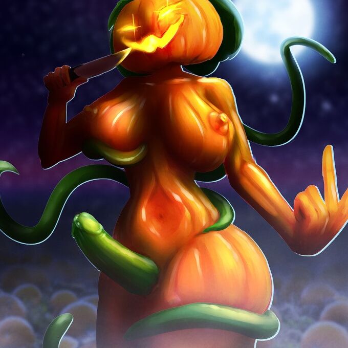 Halloween Hentai - Pumpkins 6 of 15 pics