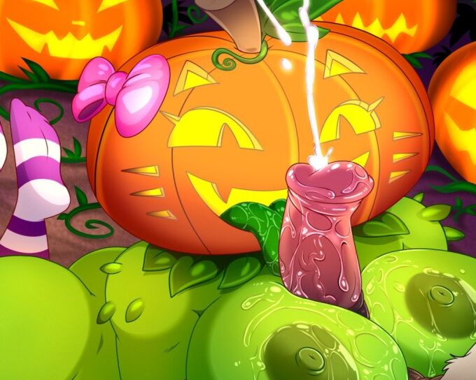 Halloween Hentai - Pumpkins 7 of 15 pics