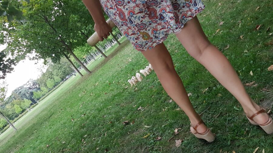 One of my Arab friend and her Upskirt (candid spying) 6 of 23 pics