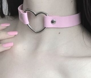 Choker Girls [heart choker / o-ring choker] 6 of 94 pics