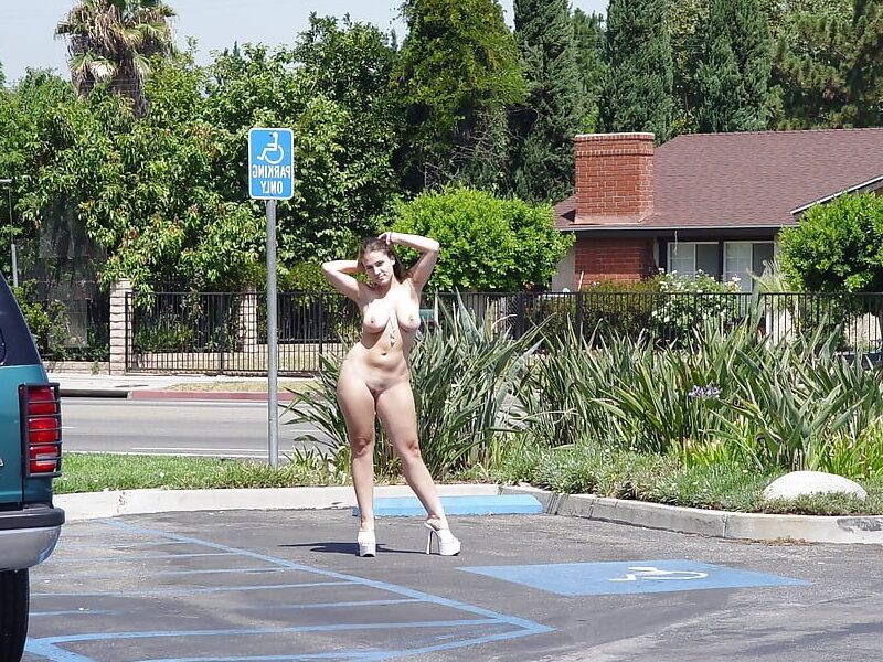 Cutie Chubby Naked in Public 4 of 38 pics