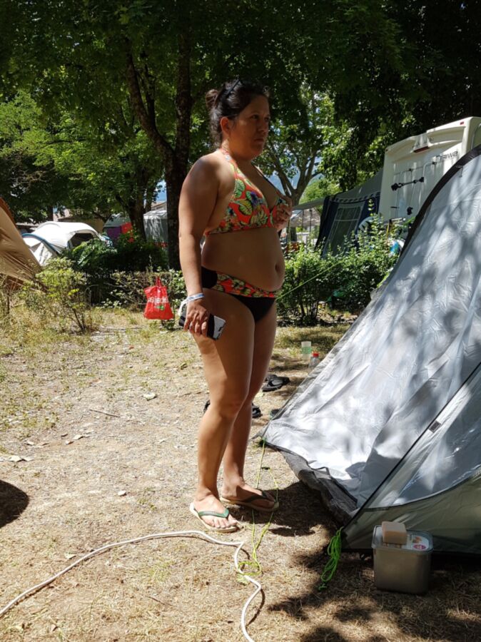 Maria in bikini (candid unaware) 12 of 22 pics