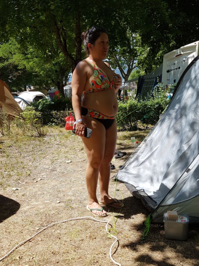 Maria in bikini (candid unaware) 13 of 22 pics