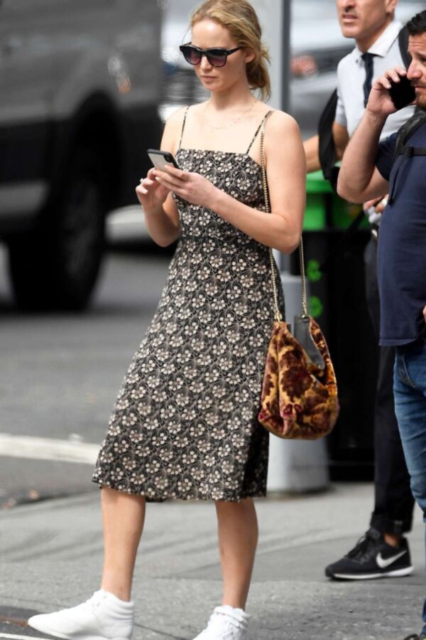 Jennifer Lawrence- Hollywood Celeb at Bergdorf Goodman Store, NY 16 of 23 pics