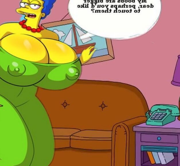 Marge Simpson milf text 24 of 37 pics