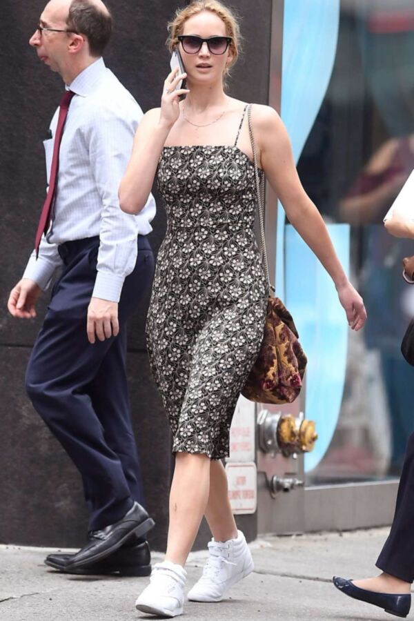 Jennifer Lawrence- Hollywood Celeb at Bergdorf Goodman Store, NY 11 of 23 pics