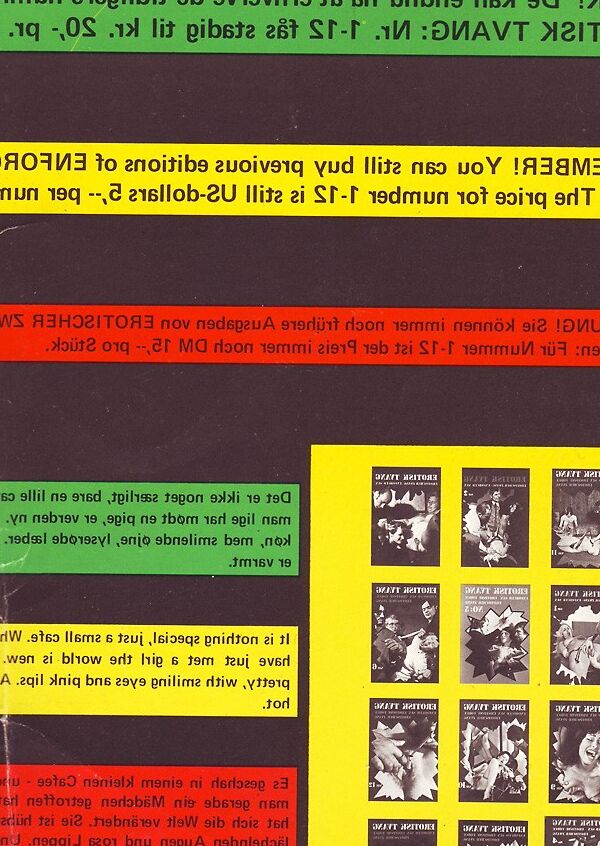 Vintage porn mag Erotisk Tvang 2 of 564 pics