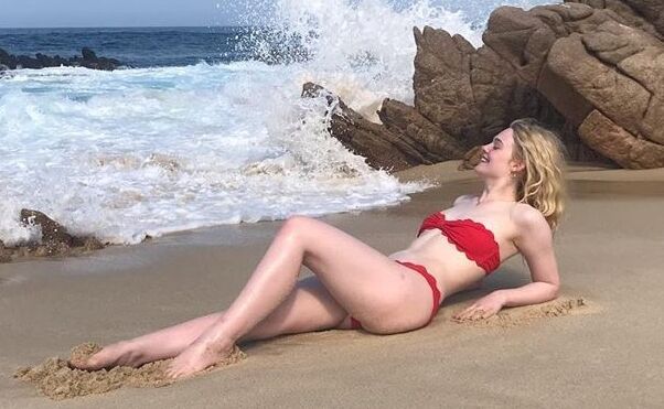   Beach baby Elle Fanning ready for your cum 1 of 10 pics