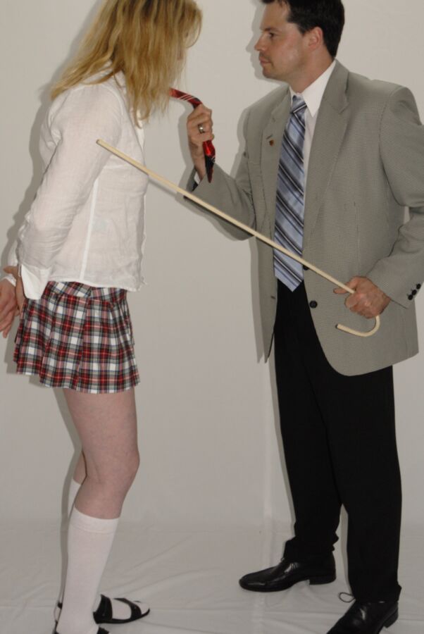School girl caning 21 of 21 pics