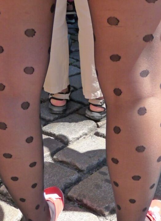 Candid Laura in pantyhose 23 of 25 pics
