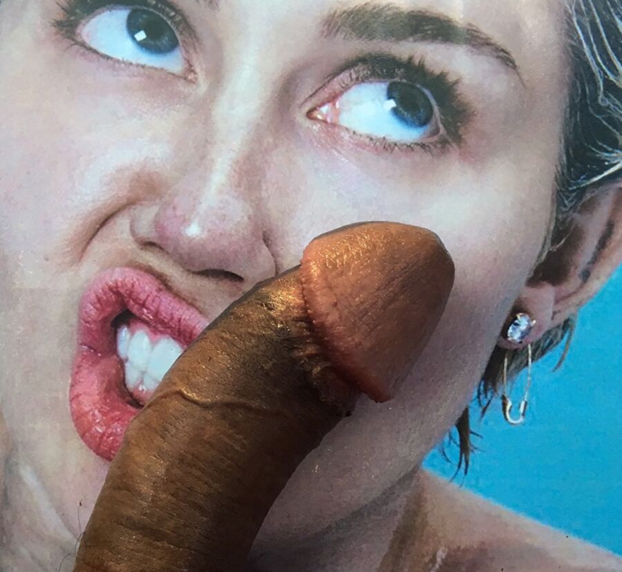 Miley Cyrus Cum / Cock Tributes 4 of 7 pics