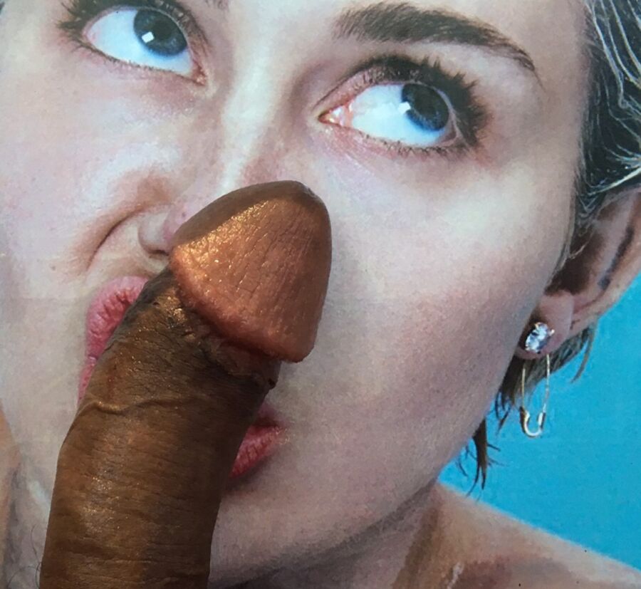 Miley Cyrus Cum / Cock Tributes 5 of 7 pics