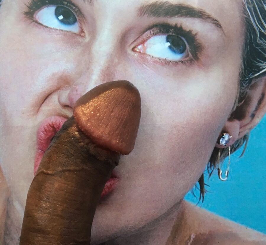 Miley Cyrus Cum / Cock Tributes 6 of 7 pics