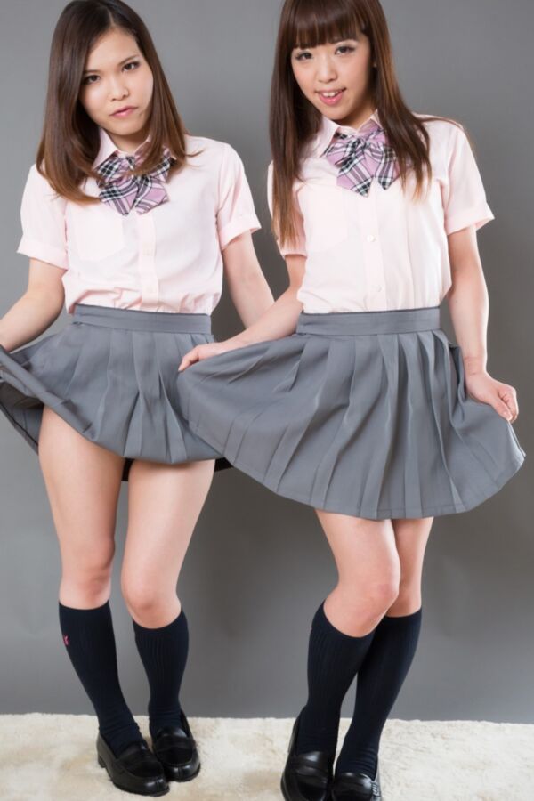 Ena Nishino & Momo Momoi - Footjob 11 of 180 pics