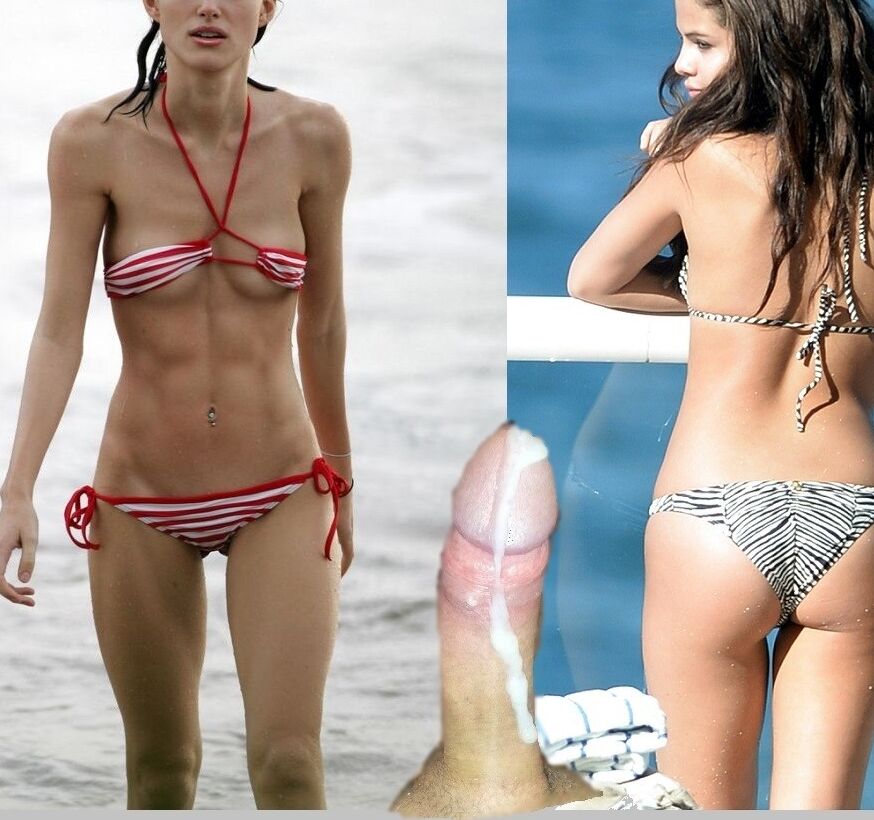 CELEBRITY BIKINI CHOICE - WHICH ONE GETS THE CUM 7 of 28 pics