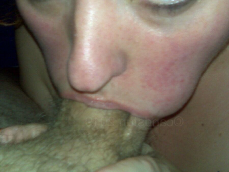 The Wifey Sucking My Cock 16 of 32 pics