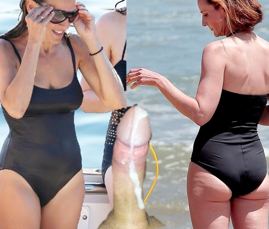 CELEBRITY BIKINI CHOICE - WHICH ONE GETS THE CUM 21 of 28 pics