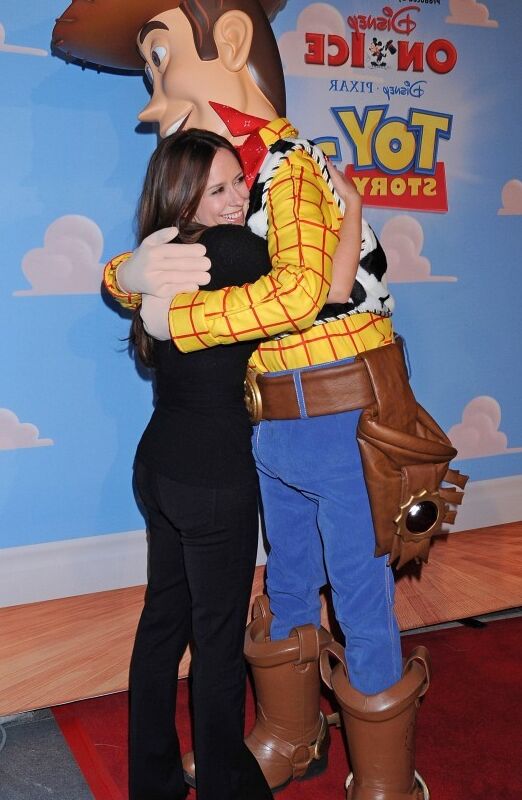 Jen gives me a woody; Jen loves woody  2 of 2 pics