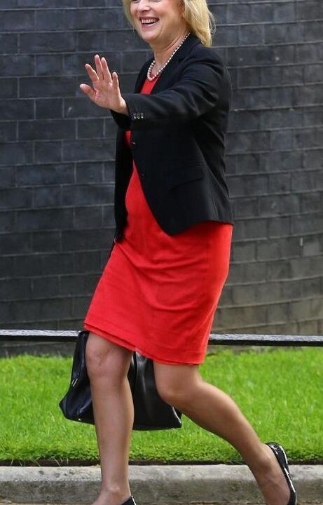 UK Pantyhosed Politician - Anna Soubry 5 of 7 pics