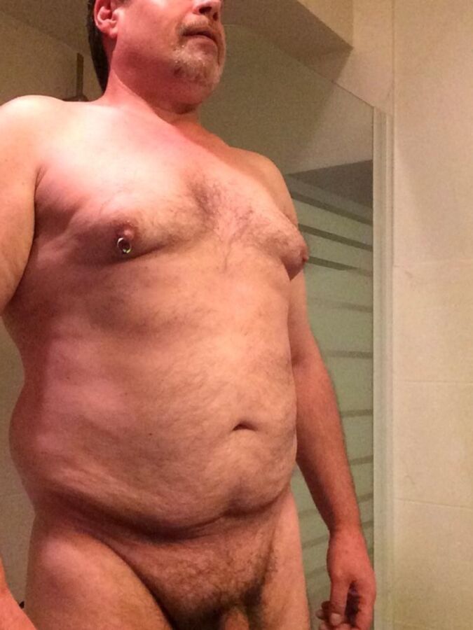 older chubby gayman shows off again 2 of 8 pics