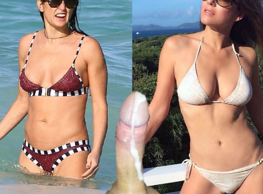 CELEBRITY BIKINI CHOICE - WHICH ONE GETS THE CUM 11 of 28 pics